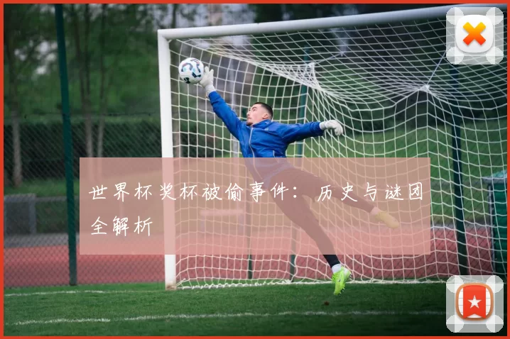 世界杯奖杯被偷事件：历史与谜团全解析