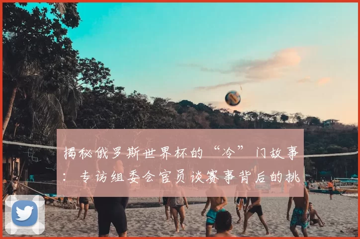 揭秘俄罗斯世界杯的“冷”门故事:专访组委会官员谈赛事背后的挑战