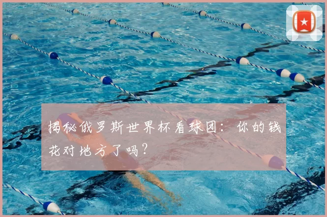 揭秘俄罗斯世界杯看球团:你的钱花对地方了吗?