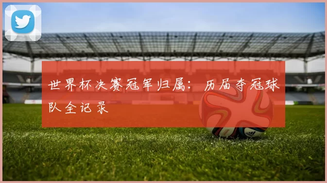 世界杯决赛冠军归属:历届夺冠球队全记录