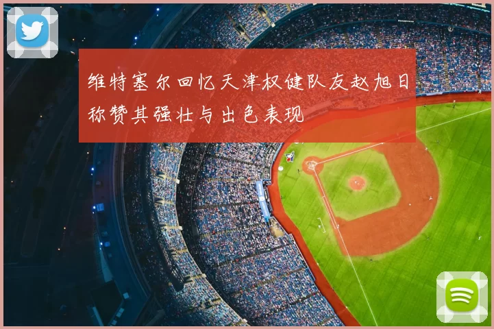 维特塞尔回忆天津权健队友赵旭日称赞其强壮与出色表现